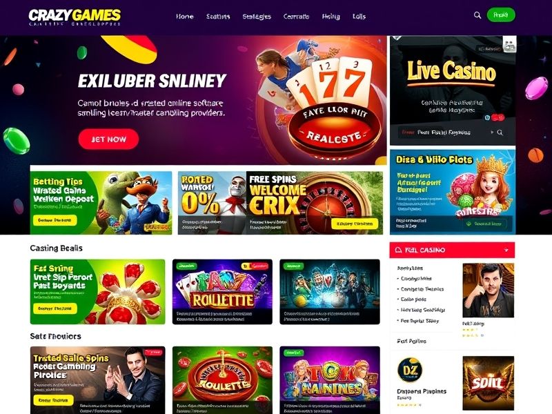 Welcome to Crazy Games - your ultimate destination for the best online gambling experiences. Enjoy live dealer games, high RTP slots, and expert strategies to maximize your wins. Learn more about poker, roulette, and baccarat today!